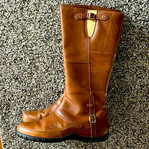 The North Face Camryn Tall Waterproof Leather Riding Boots